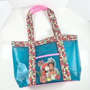 Disney Princesses Ariel Tiana Swim Bag Tote